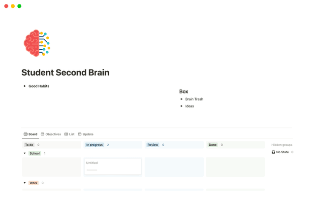 Student Second Brain