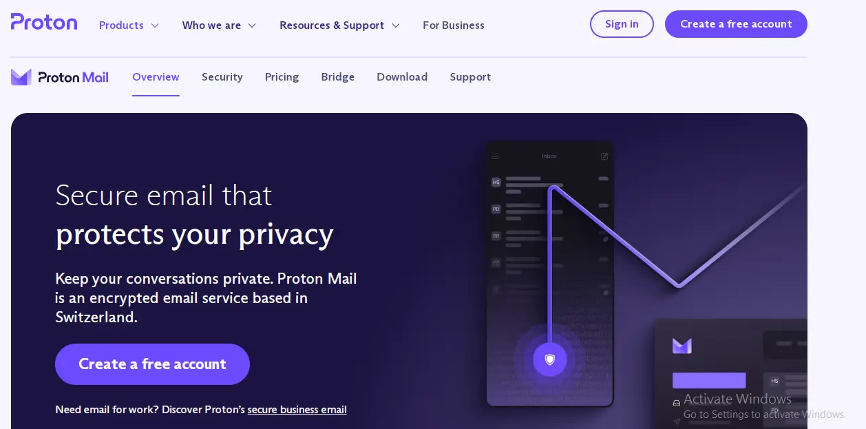 Proton Screenshot