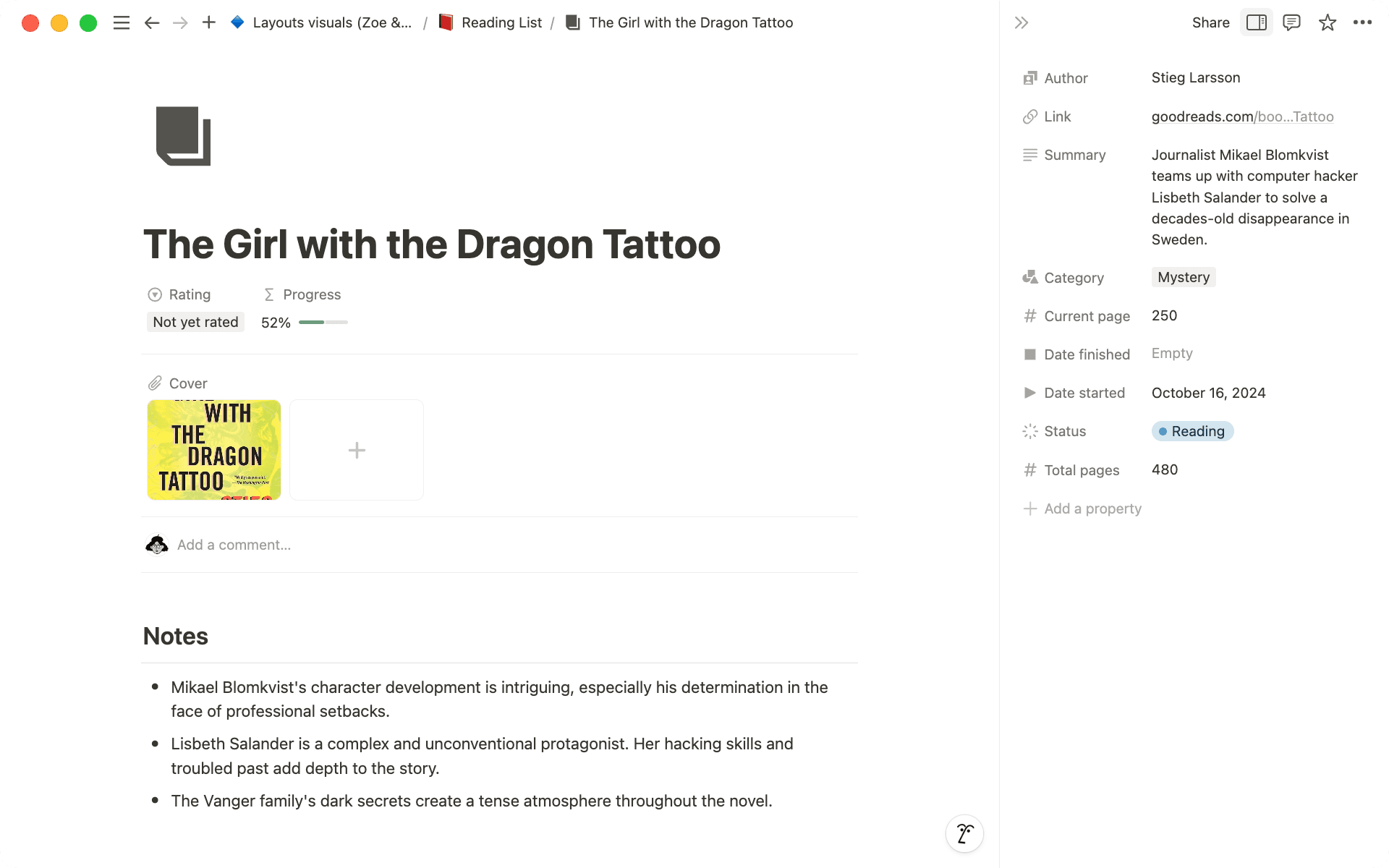 Keep track of everything while building a simple, easy-to-digest view for your main page.