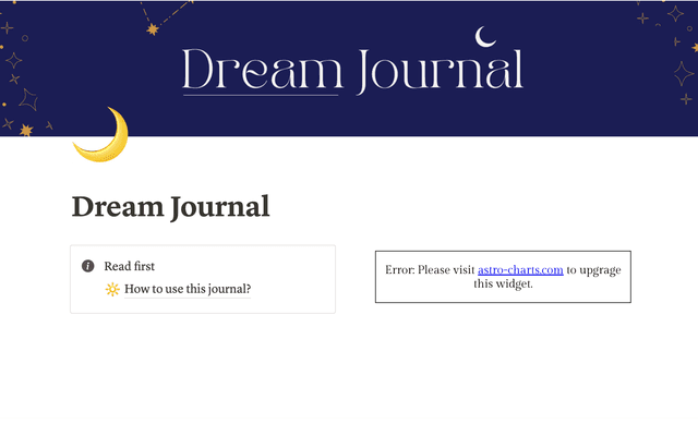 Dream Journal